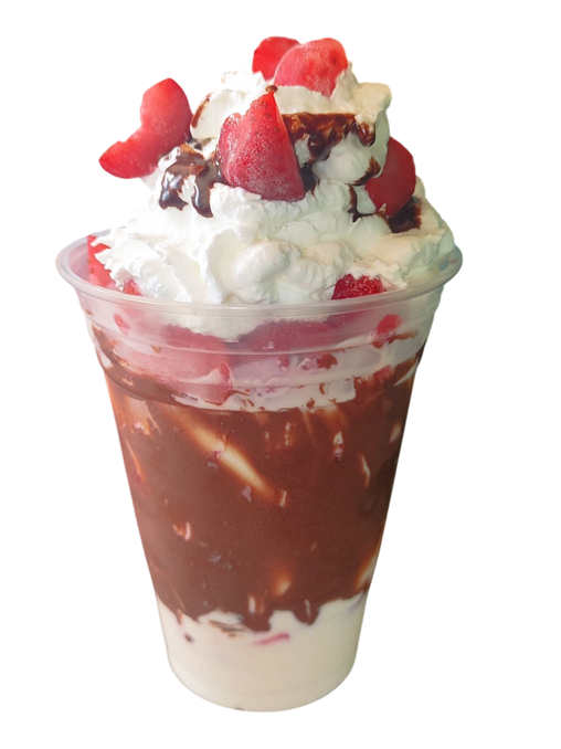 fresas con crema